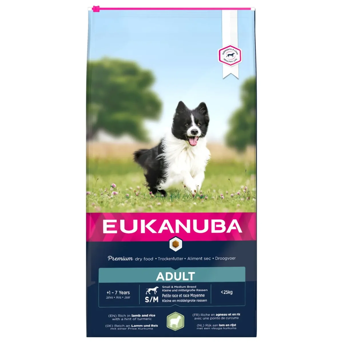 EUKANUBA ADULT SMALL / MEDIUM LAM 2.5KG