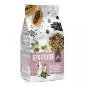 WITTE MOLEN PUUR GROTE PARKIETEN 750GR