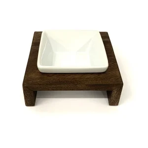 VOERSTANDAARD HOUT 0.2 LTR WALNUT