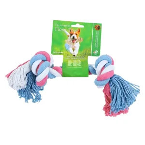 FLOSS-TOY BLAUW/ROZE/WIT MIDDEL