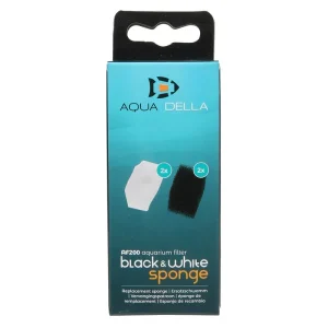 AQUA DELLA SPONS AF 200 2ST ZWART