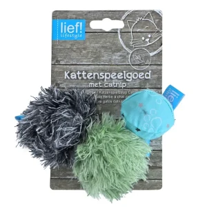LIEF KATTENSPEELG. BOYS 3X BAL + CATNIP