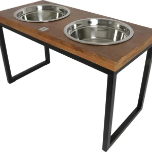 EST DINNERSET HOUT + METALEN FRAME 66CM