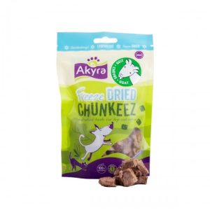 Akyra freeze dried chunkeez geit